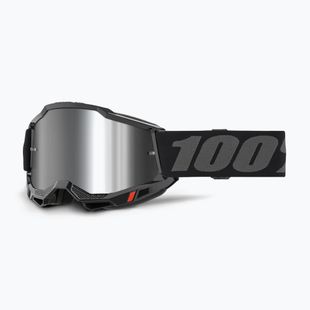 Cyklistické brýle 100% Accuri 2 black/silver mirror