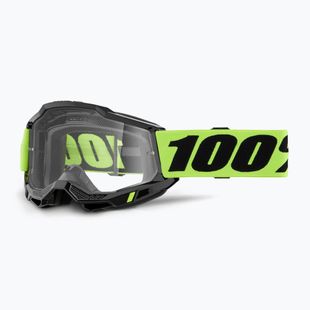 Dětské cyklistické brýle 100% Accuri 2 Junior neon yellow/clear