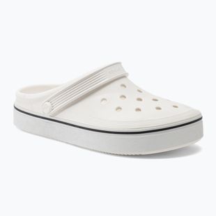 Pánské dřeváky Crocs Crocband Clean Of Court Clog white