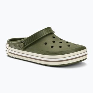 Nazouváky Crocs Off Court Logo Clog army green