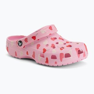 Nazouváky Crocs Classic Valentines Day Clog flamingo