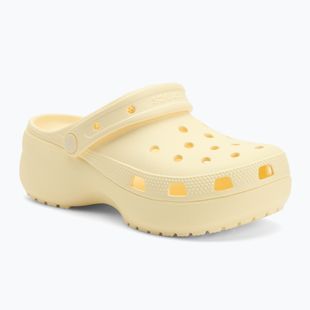 Dámské nazouváky Crocs Classic Platform Clog buttercream