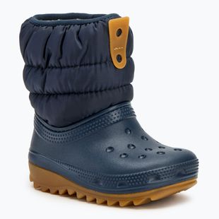Dětské sněhule  Crocs Classic Neo Puff Boot Toddler navy/gum