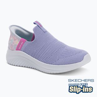 Dětské boty SKECHERS Slip-Ins Ultra Flex 3.0 lavender/multi