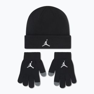 Czapka + rękawiczki dziecięce Nike Jordan Essentials Beanie Set black