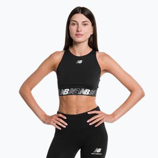 Fitness podprsenka New Balance Relentless Crop černá  NBWB31175ZNC