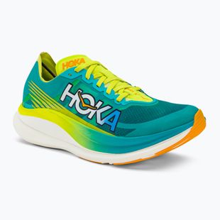 Pánská běžecká obuv HOKA Rocket X 2 blue/yellow 1127927-CEPR