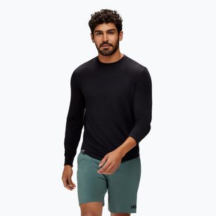Pánské běžecké tričko Longsleeve HOKA Essential LS Tee black