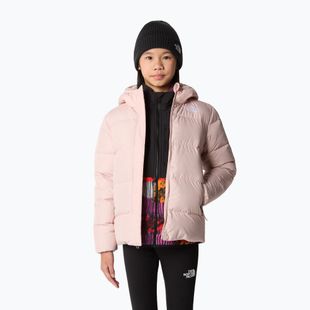 Dětská péřová bunda The North Face North Down Fleece Parka pink moss