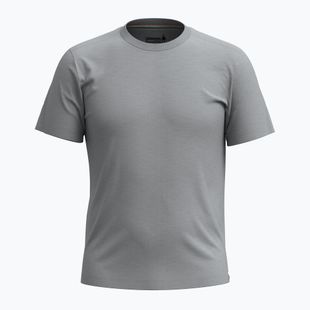 Pánské trekingové tričko Smartwool Short Sleeve Tee Slim Fit light gray heather