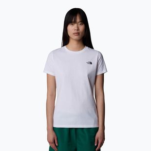 Dámské tričko The North Face Simple Dome Slim Tee tnf white