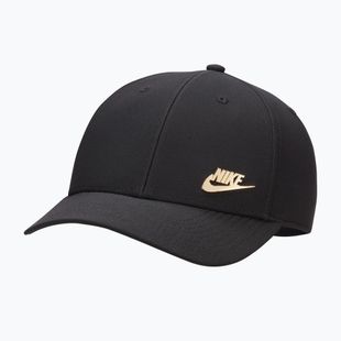 Kšiltovka Nike Dri-Fit Club black/metallic gold