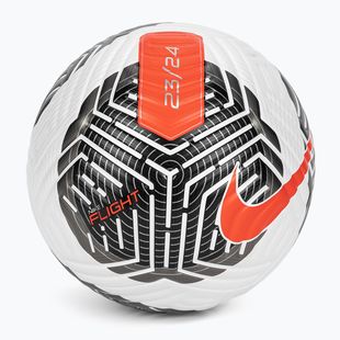 Fotbalový míč Nike Flight white/black/bright crimson fotbal velikost 5