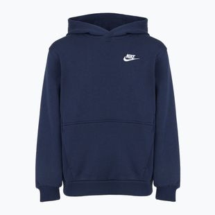 Dětská mikina Nike Sportswear Club Fleece midnight navy/white