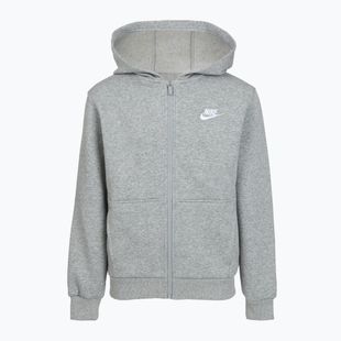 Dětská mikina Nike Sportswear Club Fleece dark grey heather/base grey/white