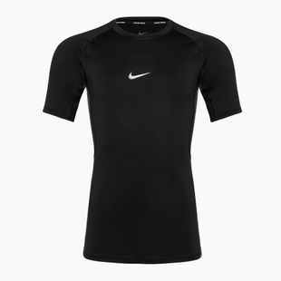 Pánské tréninkové tričko Nike Pro Dri-Fit Tight SS Fitness černá/bílá