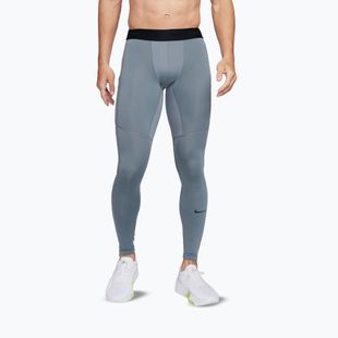 Pánské legíny Nike Pro Warm smoke grey/black