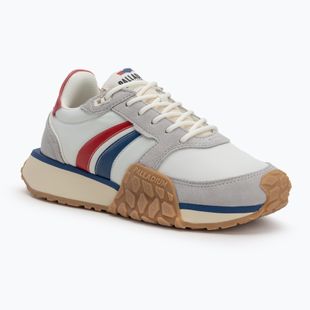 Boty Palladium Troop Runner Flame white/ chili/ blue