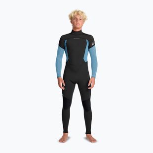 Pánský plavecký neopren Quiksilver Prologue+ 4/3 mm Back Zip GBS cloud blue