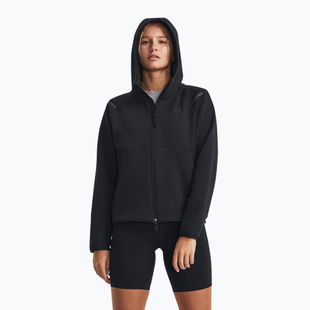 Dámská mikina  Under Armour Unstoppable Fleece FZ black/black