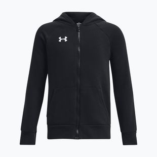 Dětská mikina Under Armour Rival Fleece FZ Hoodie black