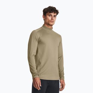 Pánské tričko longsleeve Under Armour Tactical Mock CGI Base federal tan/black