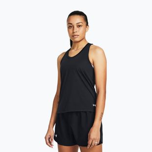 Dámské běžecké tílko tank top Under Armour Launch Singlet black/reflective