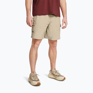 Pánské sportovní kraťasy  Under Armour Stretch Woven Cargo khaki base/black