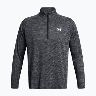 Pánská mikina Under Armour Tech Textured 1/2 Zip LS black/white