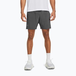 Pánské běžecké šortky Under Armour Launch Elite 2In1 7'' castelrock/castelrock/reflective