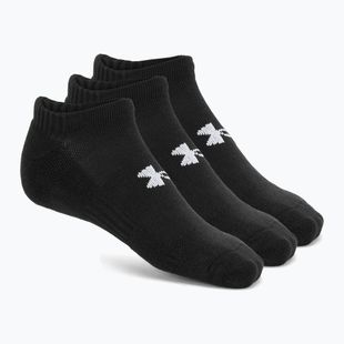 Ponožky Under Armour Training Cotton No Show 3 black/black/white