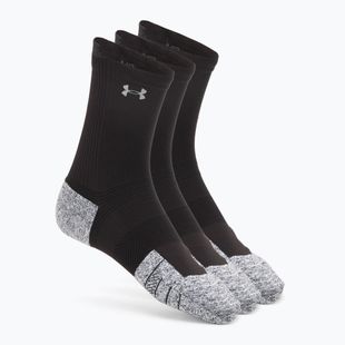 Ponožky Under Armour Velociti Run Cushion 3 páry black/black/reflective