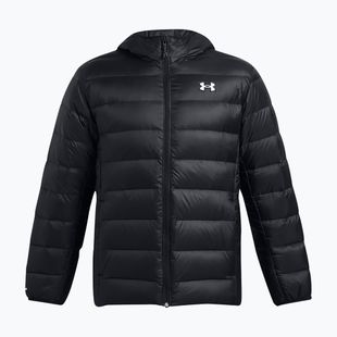 Pánská bunda Under Armour Legend Down s kapucí black/black/white