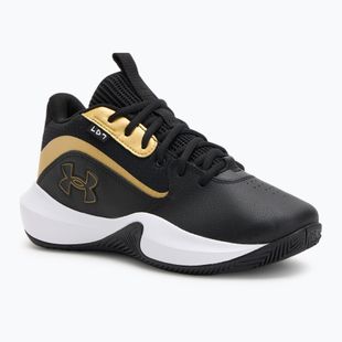 Basketbalové boty Under Armour Lockdown 7 black/black/metallic gold