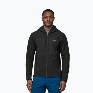 Pánská softshellová bunda Patagonia R2 TechFace Hoody black