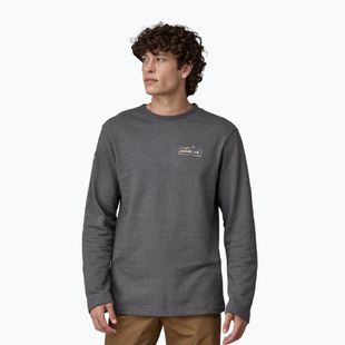 Pánská mikina Patagonia Lightweight Unity Fitz Wildrise Crew ink black