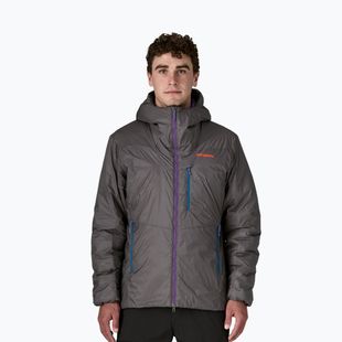 Pánská péřová bunda Patagonia DAS Light Hoody forge grey