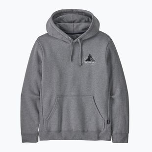 Pánská mikina Patagonia Chouinard Crest Uprisal Hoody gravel heather
