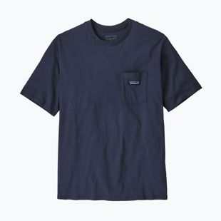 Pánské tričko Patagonia Daily Pocket Tee new navy