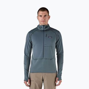 Pánská softshellová bunda Patagonia R1 Hybrid Pullover utility blue