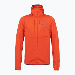 Pánská trekingová mikina Patagonia R1 Thermal Full Zip Hoody pollinator orange