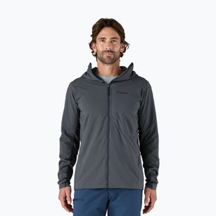 Pánská hybridní bunda Patagonia Nano-Air Ultralight Full-Zip Hoody smolder blue