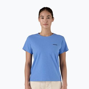 Dámské tričko Patagonia P-6 Logo Responsibili-Tee abundant blue