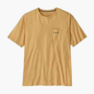 Pánské tričko Patagonia Boardshort Logo Pocket Responsibili beeswax tan