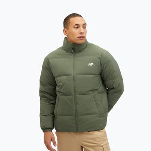 Pánská péřová bunda New Balance NBX Down green