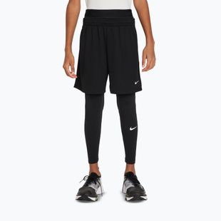 Dětské legíny Nike Pro Dri-FIT black/black/white