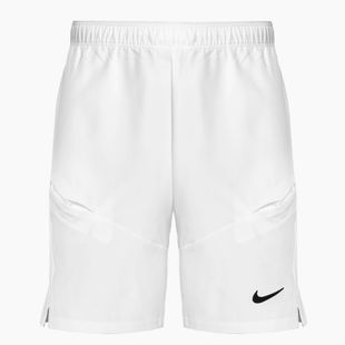 Pánské tenisové šortky Nike Court Dri-Fit Advantage 9" bílá/bílá/černá