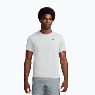 Pánské běžecké tričko Nike Miler Dri-Fit UV grey fog/particle grey