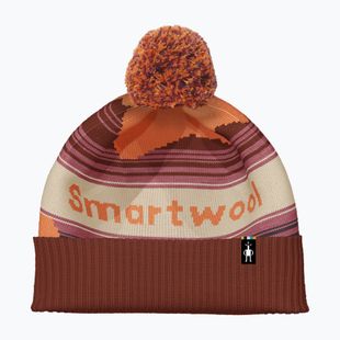 Zimní čepice  Smartwool Knit Winter Pattern POM apricot