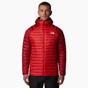 Pánská péřová bunda The North Face Bettaforca Lt Down Hoodie high risk red/garnet red